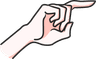 Left hand circling